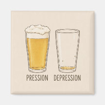 Magnet Bier vom Fass
