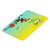 Magnet Birthday - Thema "Spielerischer Affe" (Linke Seite)