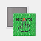 Magnet Birthdays Dreh (Vorderseite/Rückseite)