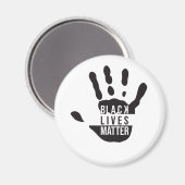 Magnet Black Lives Materie (Vorderseite/Rückseite)