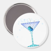 Magnet - BLAUE MARTINI (Vorderseite/Rückseite)