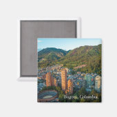Magnet Bogotá, Colombia., panorama, (Vorderseite/Rückseite)