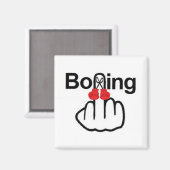 Magnet-Boxing-Dreh Magnet (Vorderseite/Rückseite)