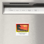 Magnet-brilliant NaPali Sunset Magnet (In Situ (Geschirrspüler))