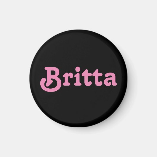 Magnet Britta (Vorne)