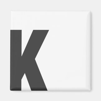 Magnet Buchstabe "K"