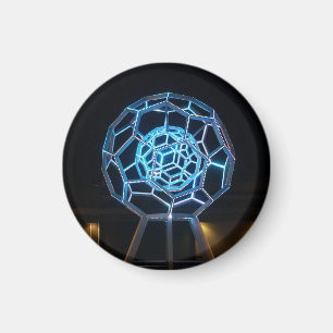 Magnet Buckyball Skulptur-#6