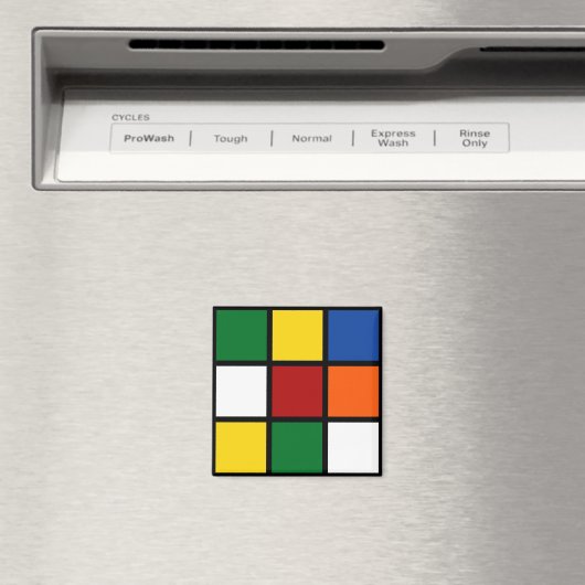 Magnet bunte Quadrate (In Situ (Geschirrspüler))