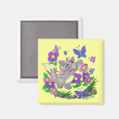 Magnet "Butterfly Hunter" (Vorderseite/Rückseite)