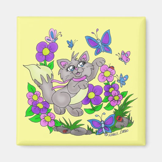 Magnet "Butterfly Hunter" (Vorne)