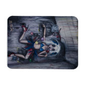 Magnet "Button Cushion Doll4" (Horizontal)