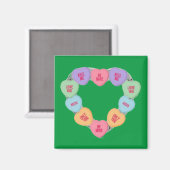 Magnet Candy Liebe Hört (Vorderseite/Rückseite)