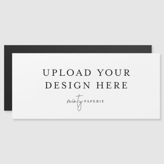 Magnet Card 4" x 9" Landschaft (Vorne/Hinten)