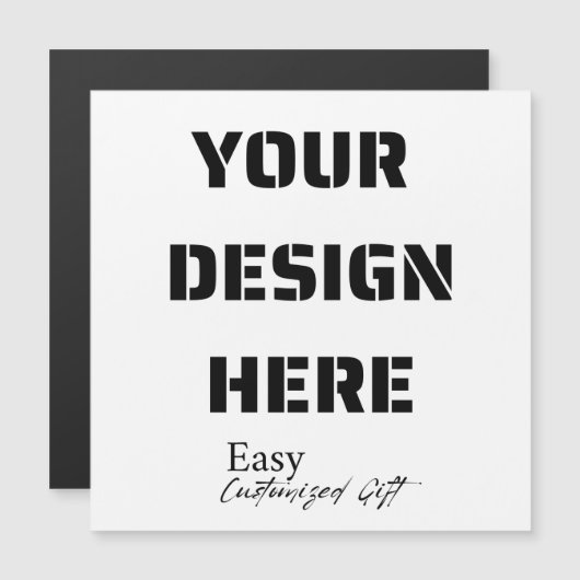 Magnet Card 5.25" Square (Vorne/Hinten)