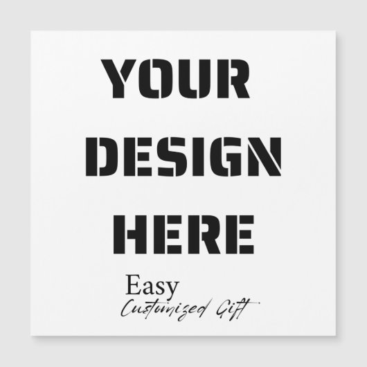 Magnet Card 5.25" Square (Vorderseite)