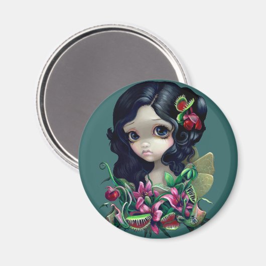 Magnet "Carnivorous Bouquet Fairy" (Vorderseite/Rückseite)