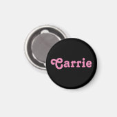 Magnet Carrie (Vorderseite/Rückseite)