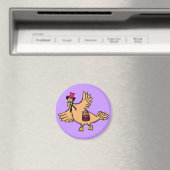 Magnet "Cartoon art" BIRD (In Situ (Geschirrspüler))