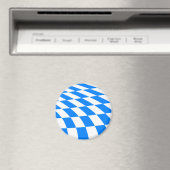 Magnet CBD102 - Bayerische Flagge (Bayern) (In Situ (Geschirrspüler))