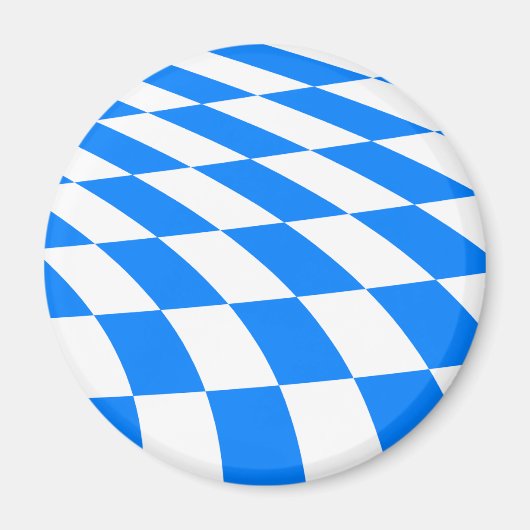 Magnet CBD102 - Bayerische Flagge (Bayern) (Vorne)