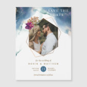 Magnet Celestial Wedding speichern das Datum (Vorderseite)