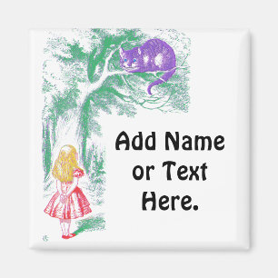 Magnet: "Cheshire-Katze" "von der Alicen im Magnet