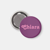 Magnet Chiara (Vorderseite/Rückseite)