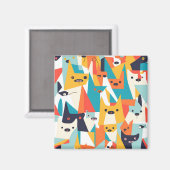 Magnet Chien Picasso (Vorderseite/Rückseite)