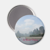 MAGNET - China des Li River (Vorderseite/Rückseite)