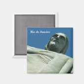 Magnet "Christ der Erlöser, Rio de Janeiro" (Vorderseite/Rückseite)