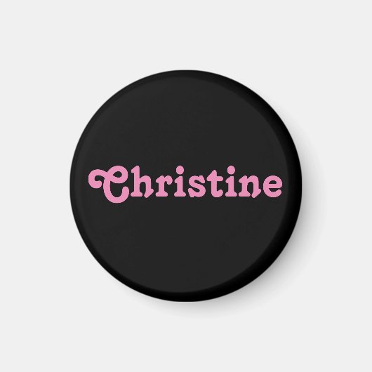Magnet Christine (Vorne)