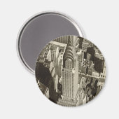 Magnet - Chrysler-Gebäude (Vorderseite/Rückseite)