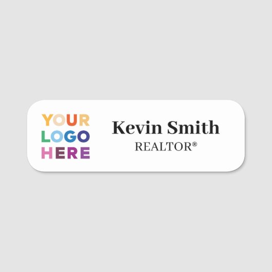 Magnet Classic Name Tag Custom Namensschild (Vorderseite)