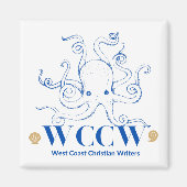 Magnet "Classic Octopus" aus dem WCCW (Vorne)