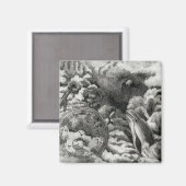 Magnet "Cloudland" (Vorderseite/Rückseite)