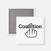 Magnet Coalition Drehe (Vorderseite/Rückseite)