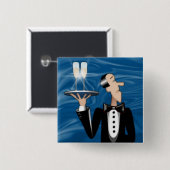 Magnet-Coctail Kellner Button (Vorne & Hinten)