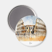 Magnet Colosseum Rom Italien (Vorderseite/Rückseite)