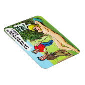 Magnet - Comic Golf Postcard (Rechte Seite)
