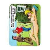 Magnet - Comic Golf Postcard (Vertikal)