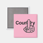 Magnet Country Dreh (Vorderseite/Rückseite)