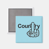 Magnet Country Dreh (Vorderseite/Rückseite)