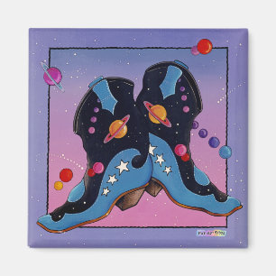 Magnet - Cowboy Boots Mitternacht