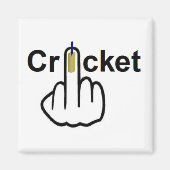 Magnet Cricket Gedreht (Vorne)