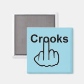 Magnet Crooks Drehend (Vorderseite/Rückseite)