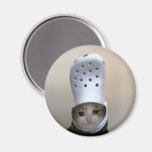 Magnet Cry Cat Croc Hat Meme (Vorderseite/Rückseite)