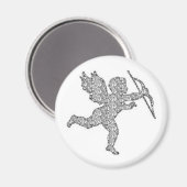 Magnet Cupid Silver (Vorderseite/Rückseite)