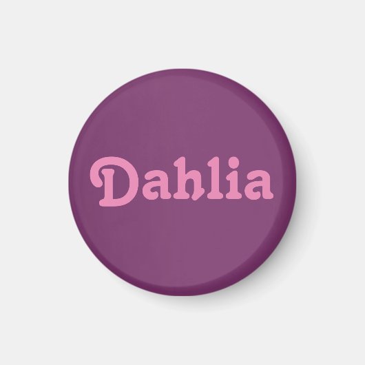 Magnet Dahlia (Vorne)
