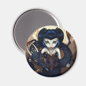 Magnet "Dark Dragon" (Vorderseite/Rückseite)