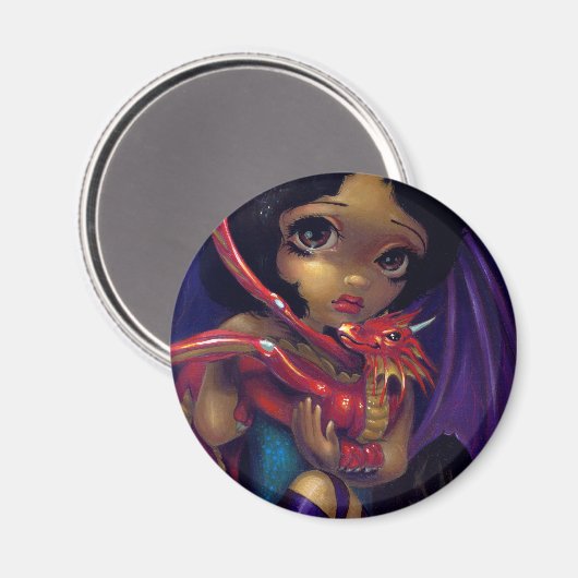 Magnet "Darling Dragonling I" (Vorderseite/Rückseite)